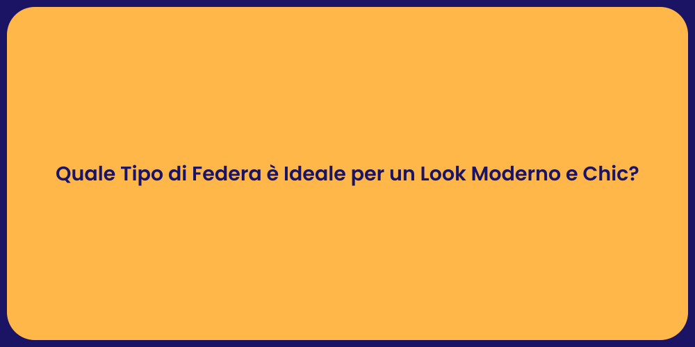 Come Scegliere le Federe Perfette