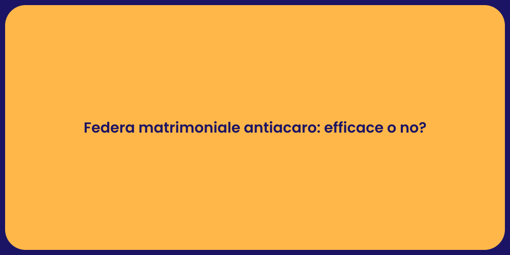 Federa matrimoniale antiacaro: efficace o no?