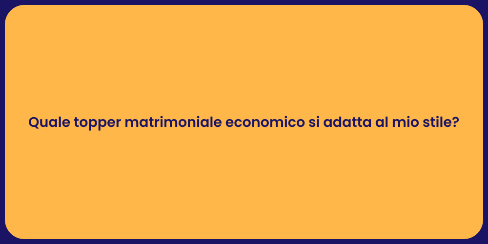 Quale topper matrimoniale economico si adatta al mio stile?
