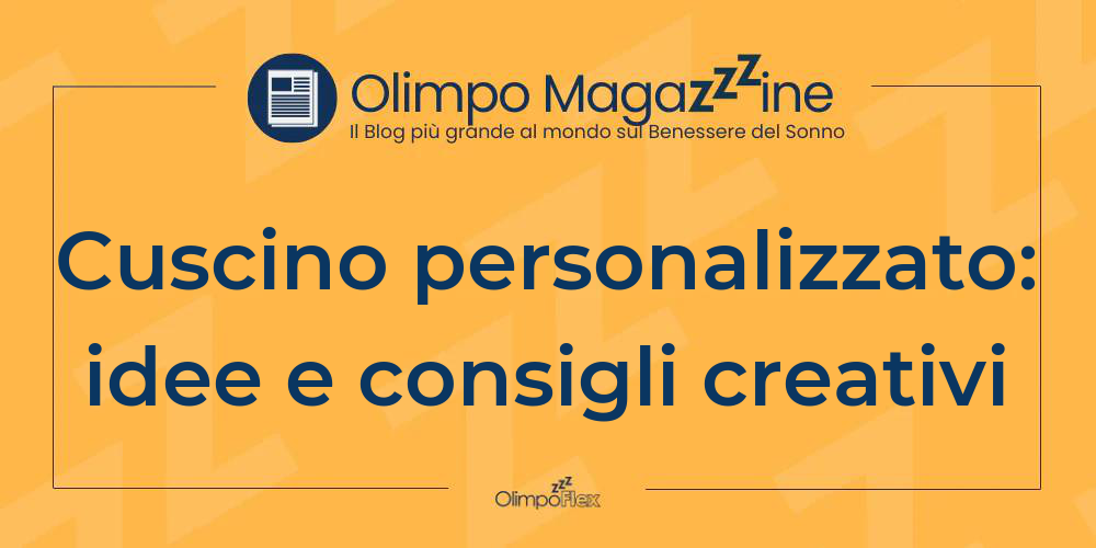 Cuscino personalizzato: idee e consigli creativi