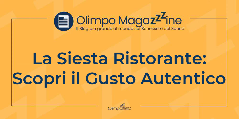 La Siesta Ristorante: Scopri il Gusto Autentico