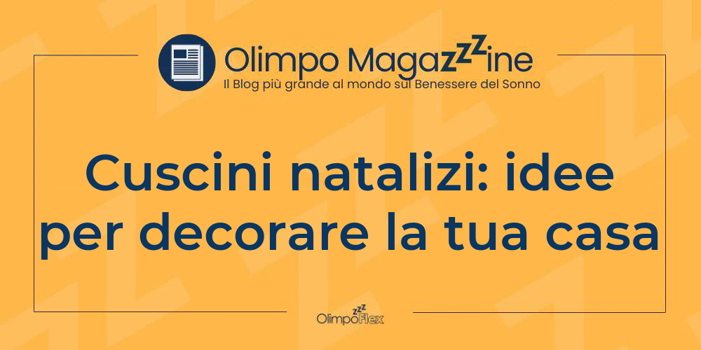 Cuscini natalizi: idee per decorare la tua casa