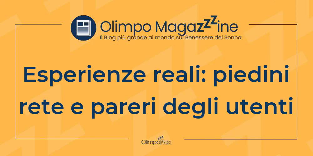 Esperienze reali: piedini rete e pareri degli utenti