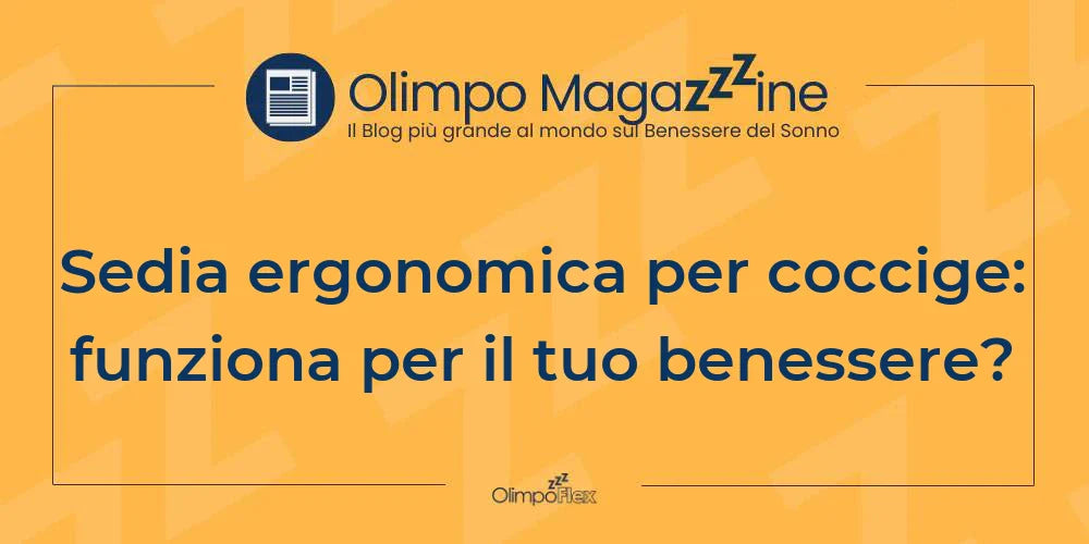 Sedia ergonomica per coccige: funziona per il tuo benessere?