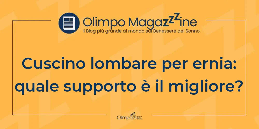 Cuscino lombare per ernia: quale supporto è il migliore?