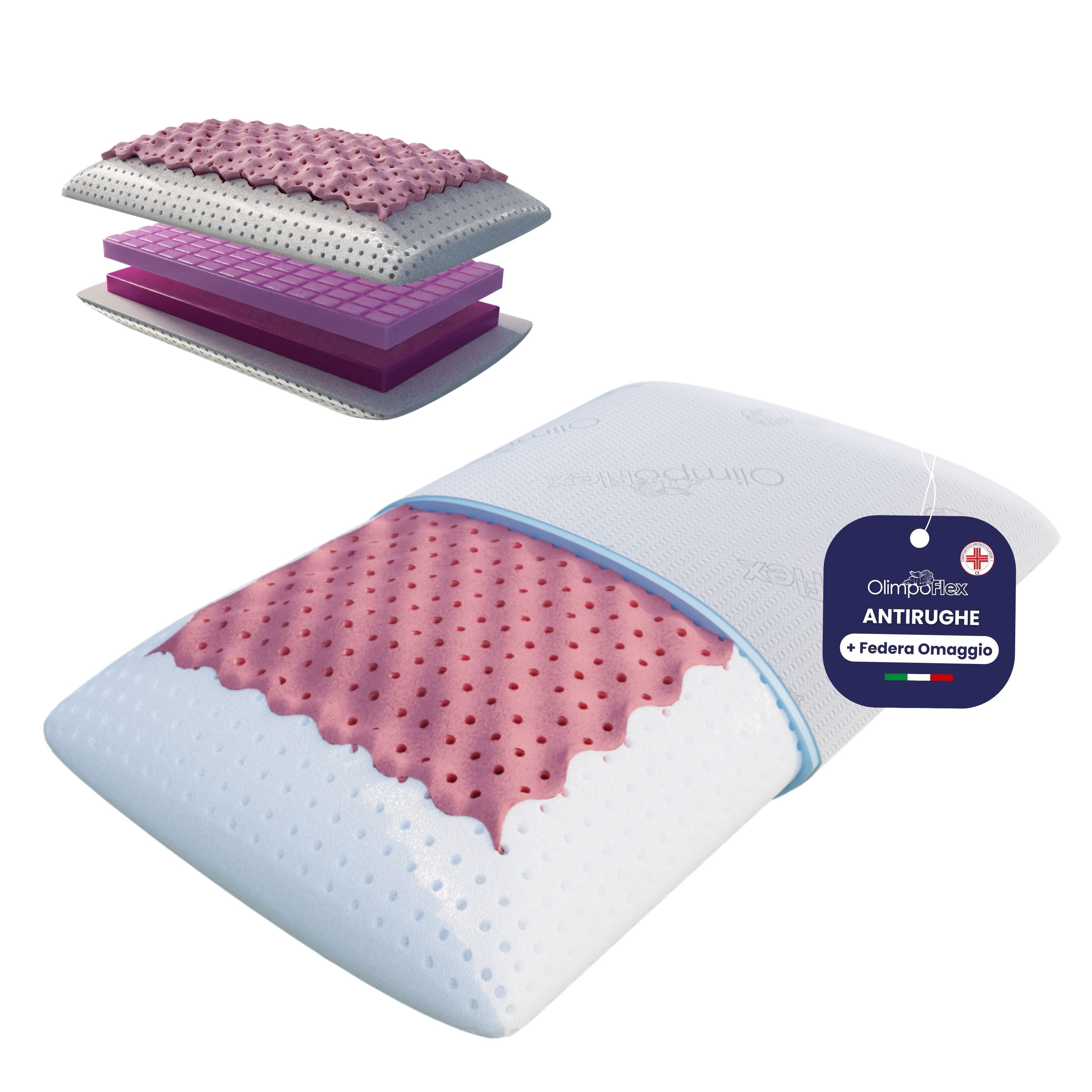 Cuscino AntiRughe - Proteggi la Pelle - Venere