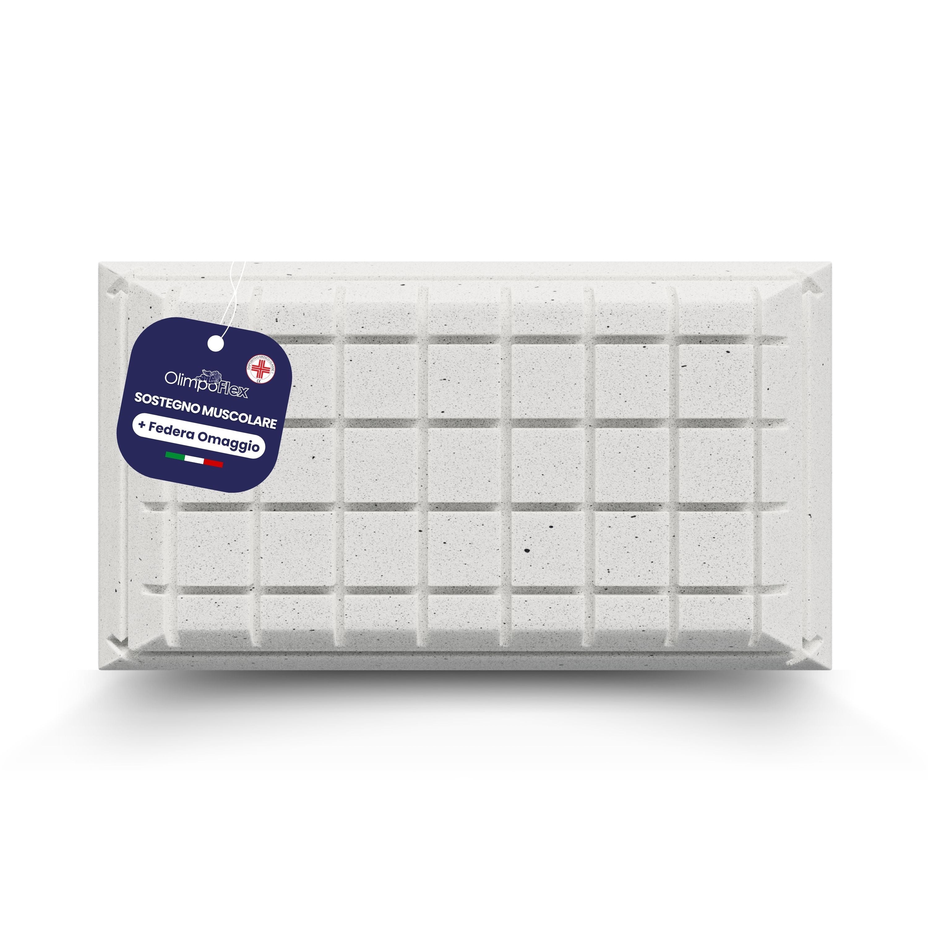 Cuscino per recupero muscolare a taglio laser in grafite - Lunar