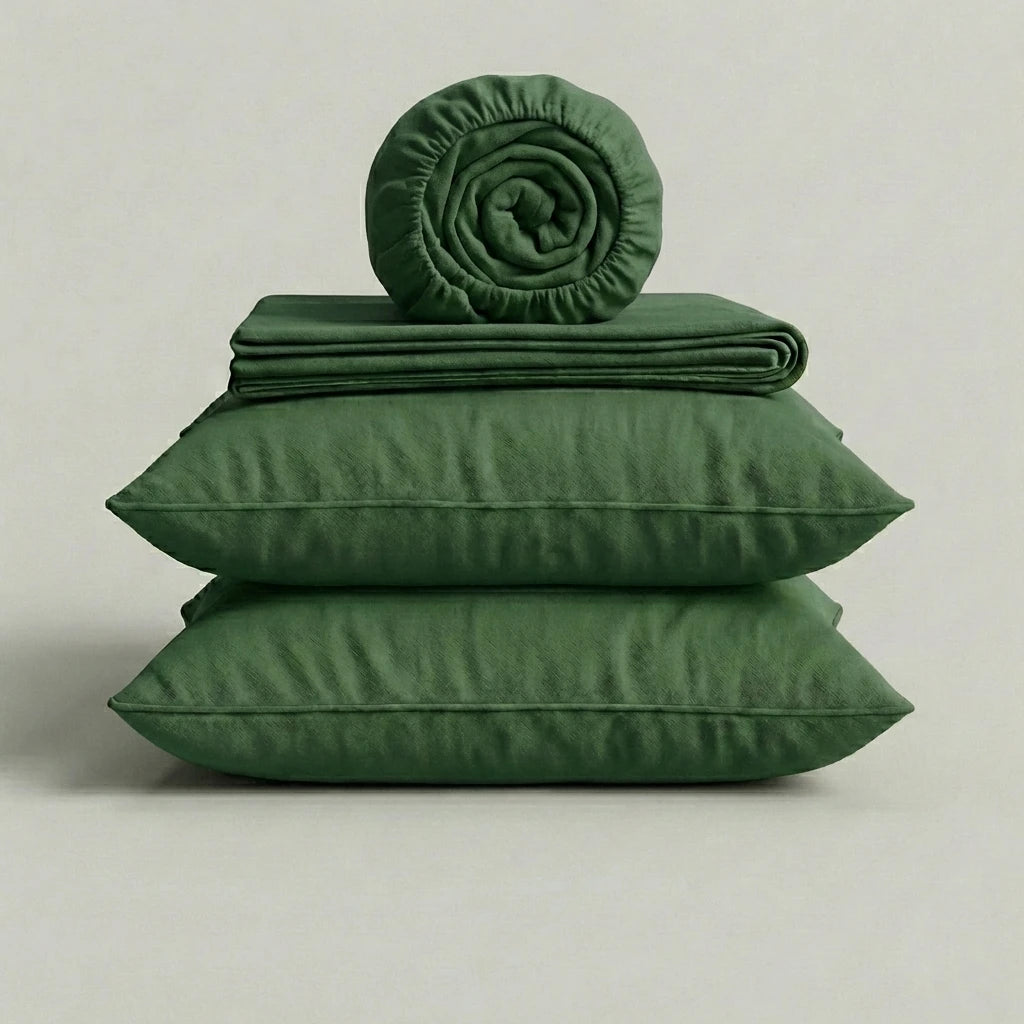 Completo Lenzuola 100% Cotone Percalle – Morbido, Fresco e Made in Italy