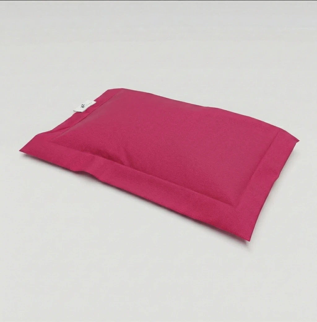 Coppia di Federe a Sacchetto 3 Volani 100% Cotone Percalle – Morbide e Raffinate Made in Italy