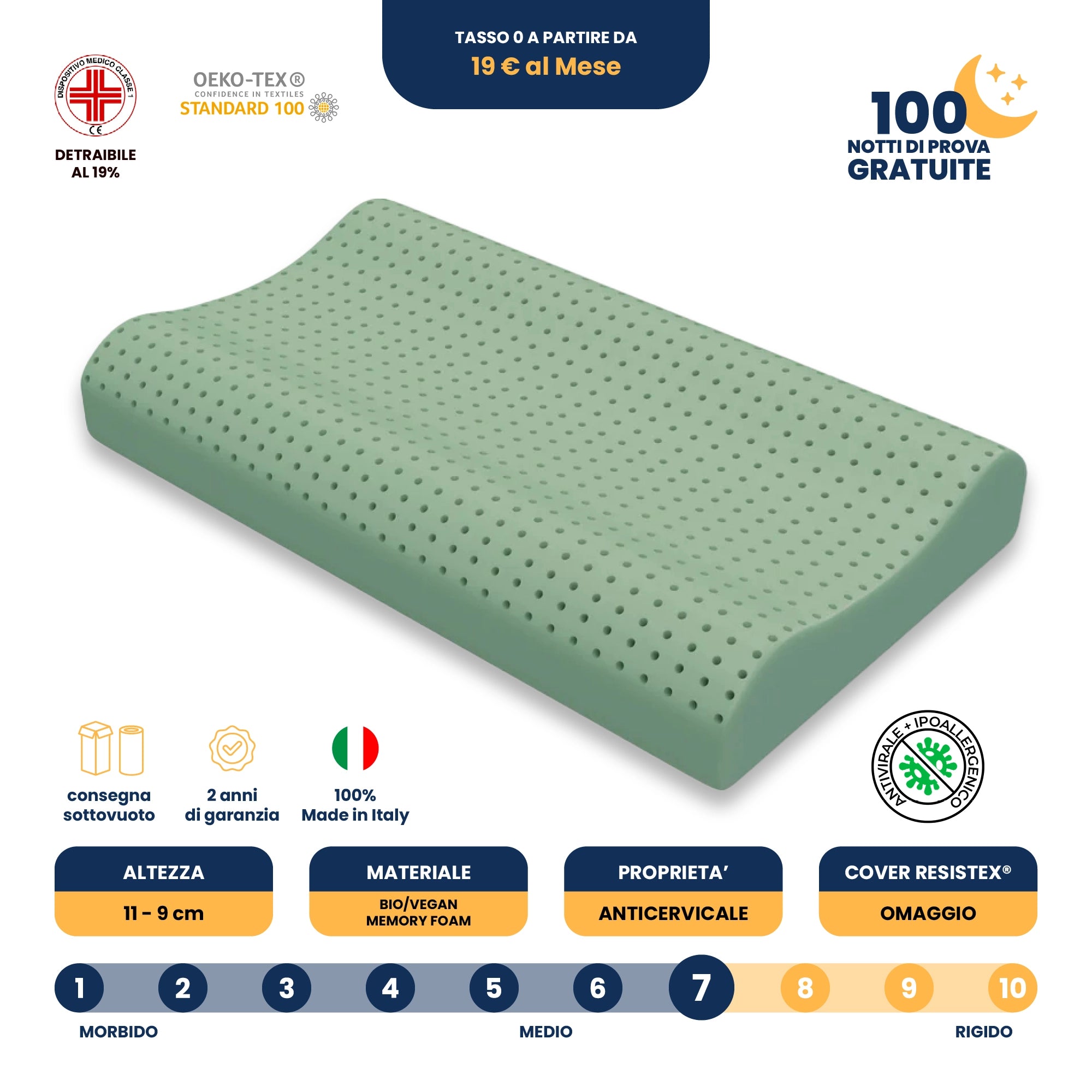 Cuscino - Cervical Aloe - Super Relax - Artemide