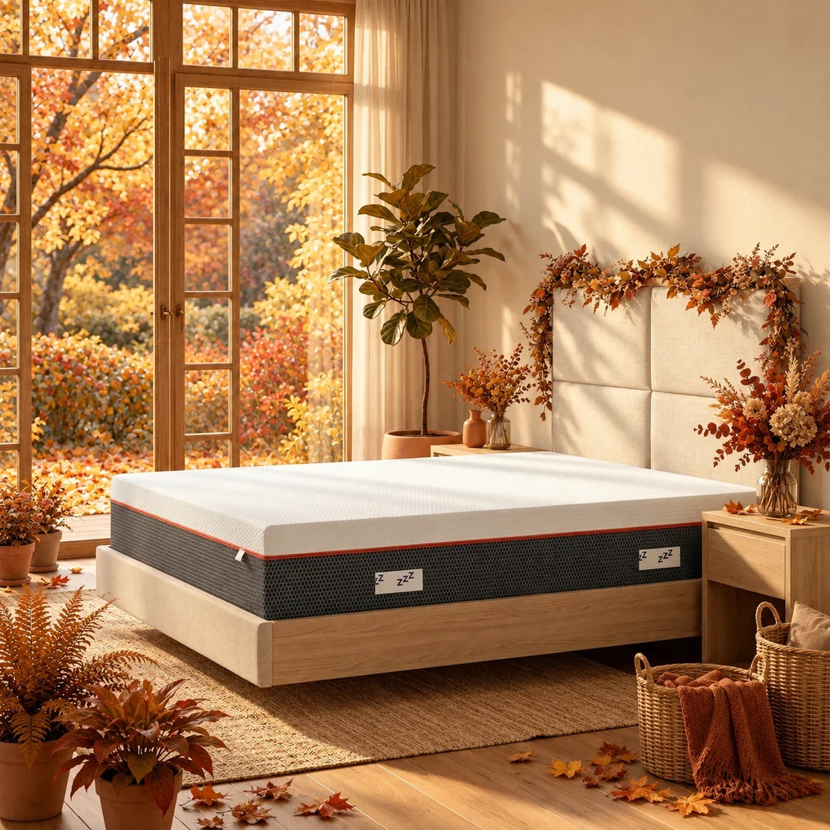 Materasso Memory Foam triplo strato stretch Maragià