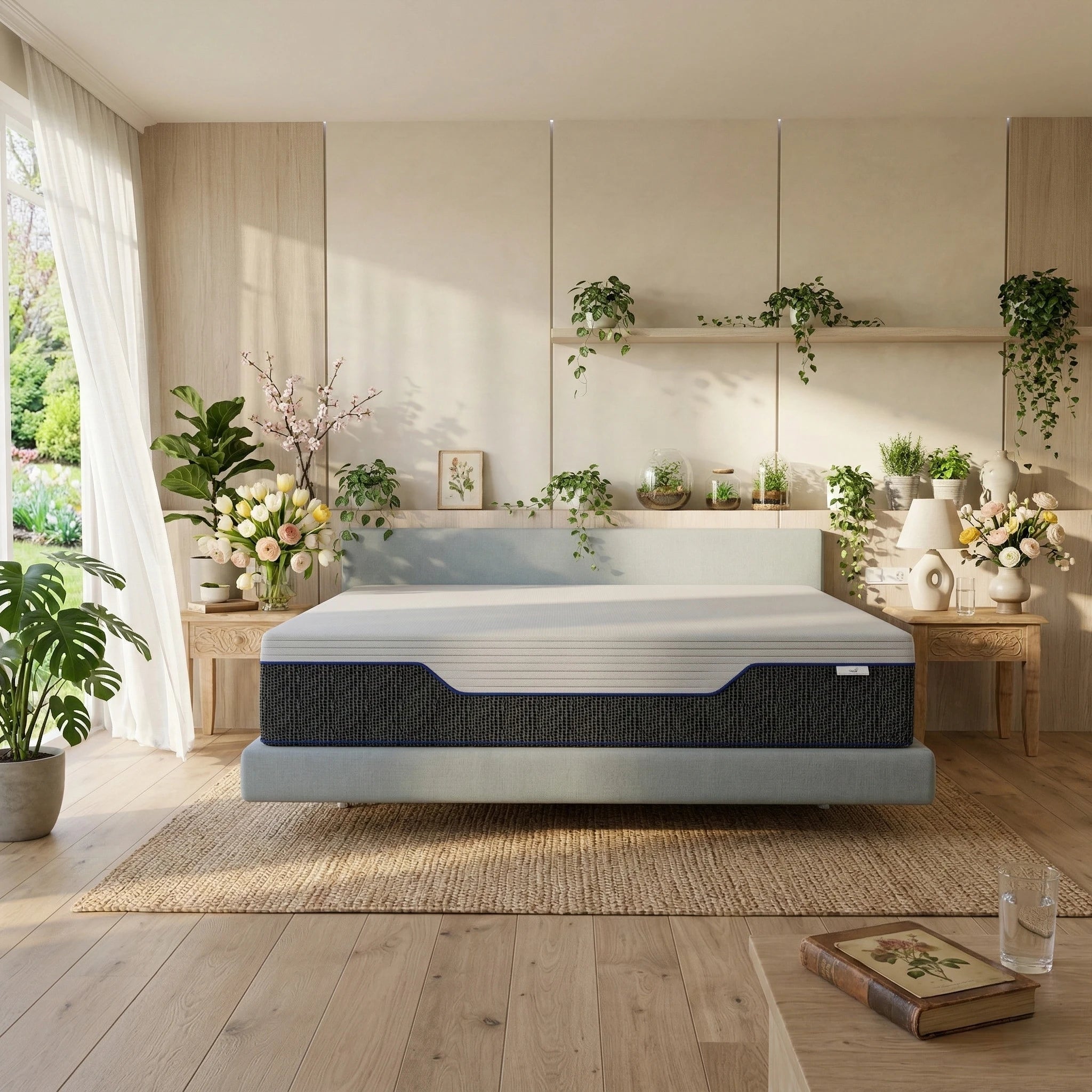 Materasso Memory Foam Hybrid Molle Insacchettate Pascià