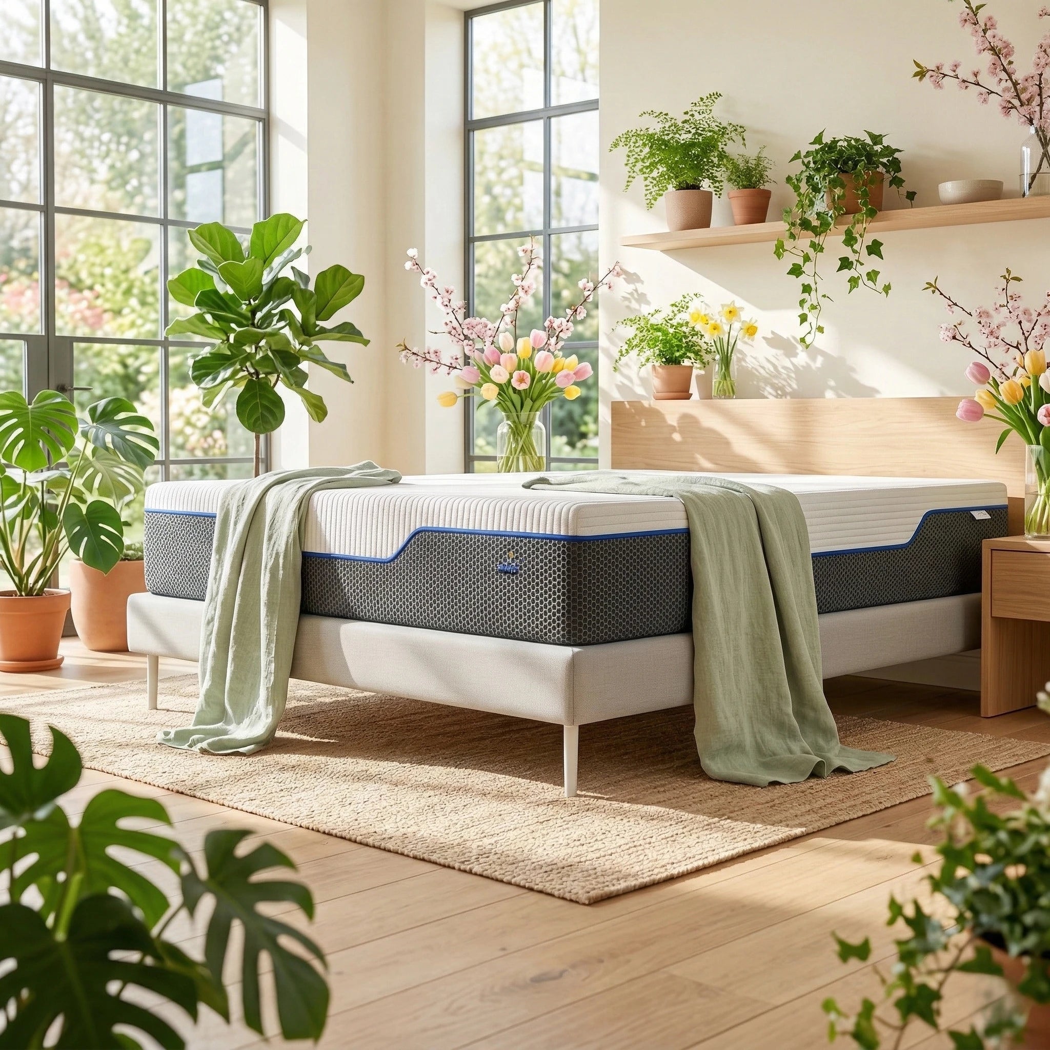 Materasso Memory Foam Hybrid Molle Insacchettate Pascià