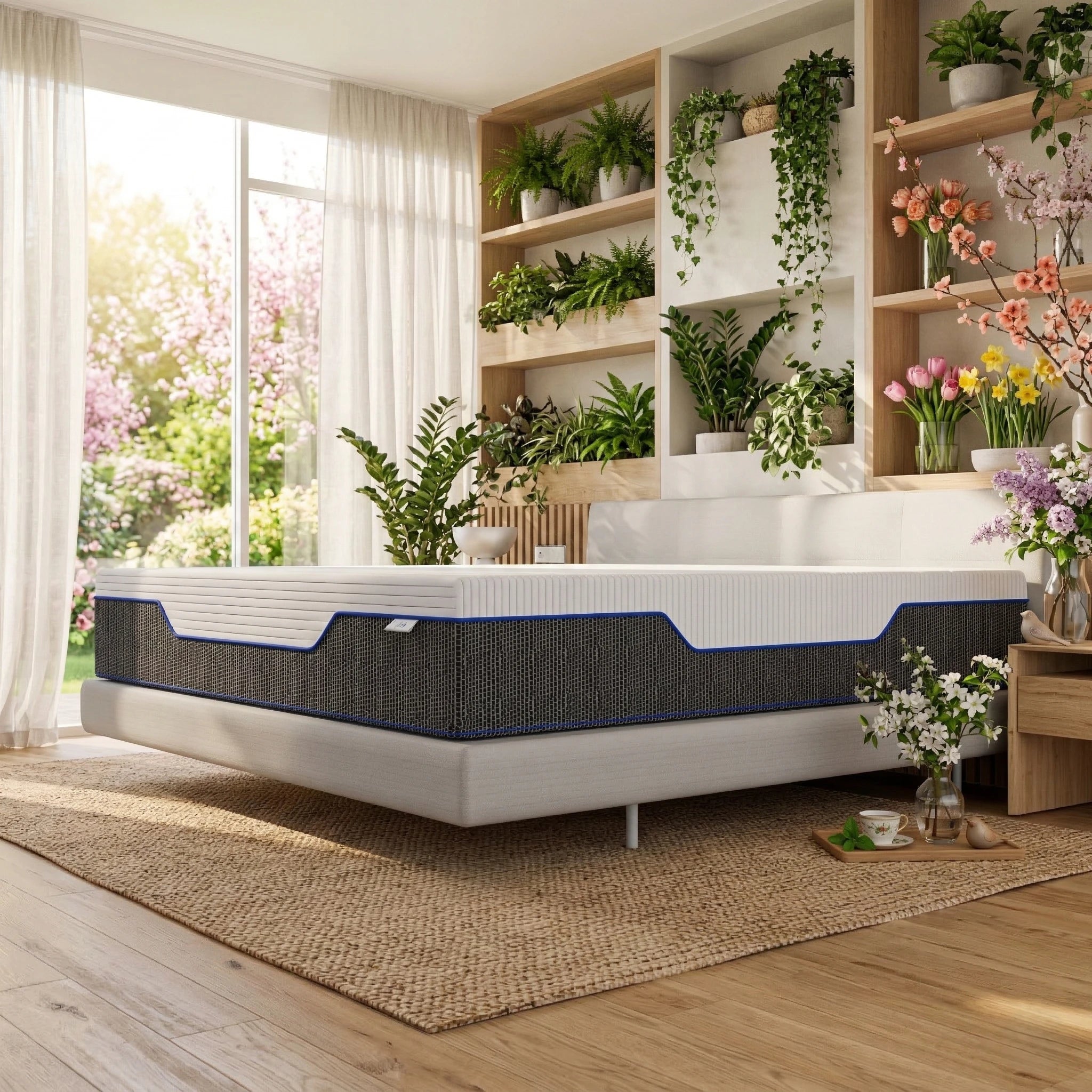 Materasso Memory Foam Hybrid Molle Insacchettate Pascià