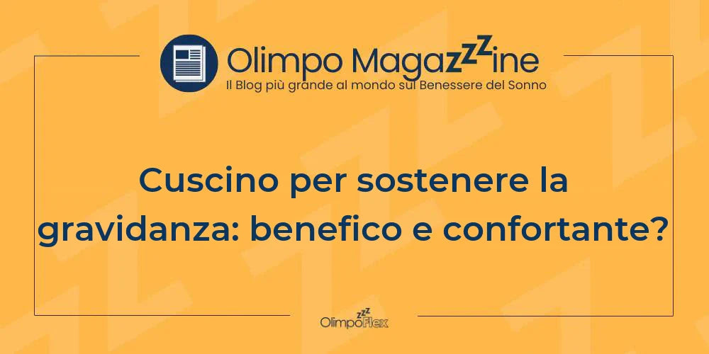 Cuscino per sostenere la gravidanza: benefico e confortante?