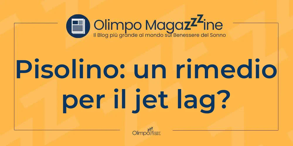 Pisolino: un rimedio per il jet lag?