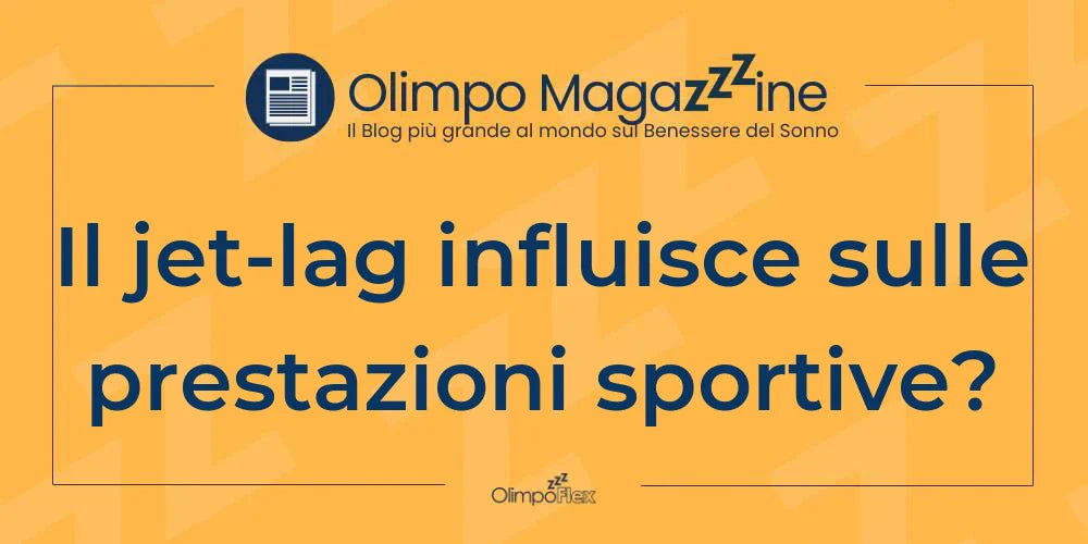 Il jet-lag influisce sulle prestazioni sportive?