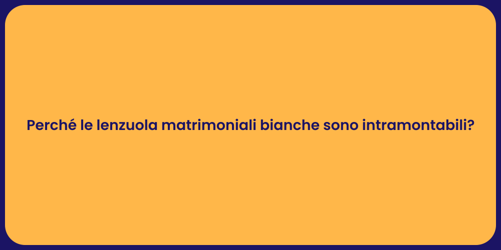 Perché le lenzuola matrimoniali bianche sono intramontabili?
