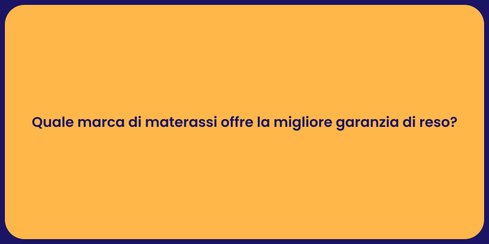 Migliori Marche di Materassi da Provare