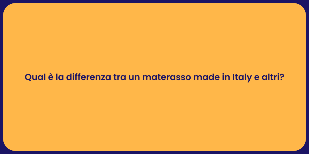 Materassi: Quale Scegliere? Scopri di Più!