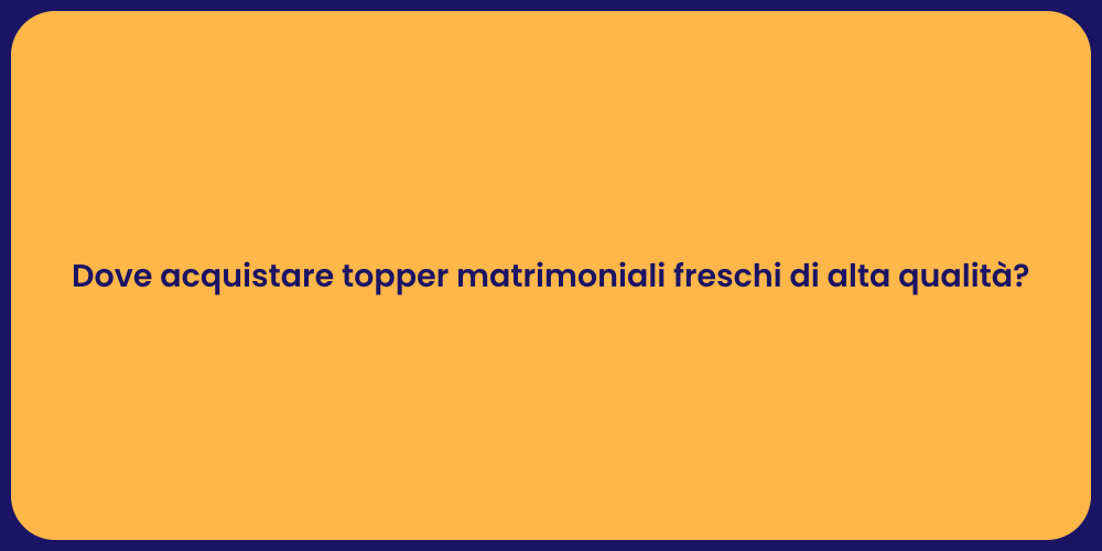 Dove acquistare topper matrimoniali freschi di alta qualità?
