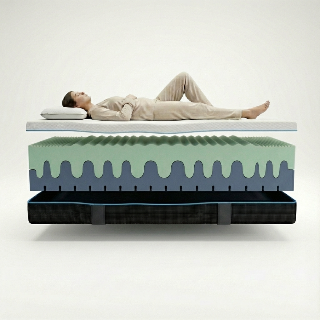 Kit Start Visir – Materasso Massaggiante + 2 Cuscini + Coprimaterasso Inclusi