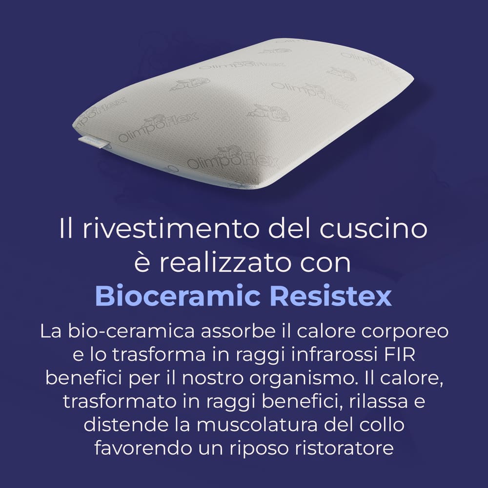 Cuscino Anti-Insonnia Aromaterapico con Aloe Rinfrescante - Morfeo