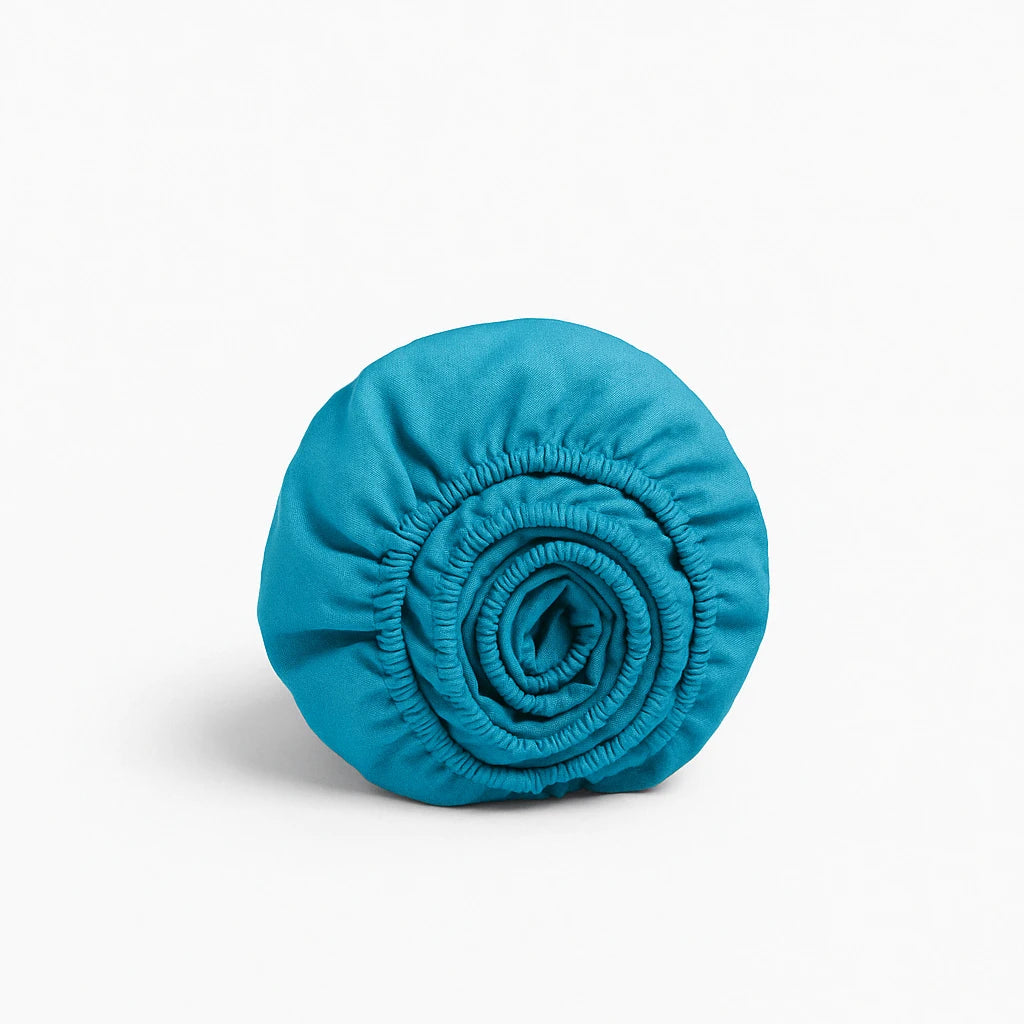 Lenzuolo Sotto con Angoli 100% Cotone Percalle – Morbido, Traspirante e Made in Italy