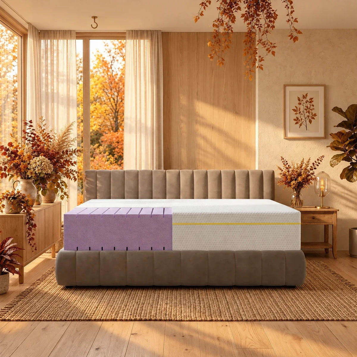 Materasso Water Memory Foam Stretch Sceicco